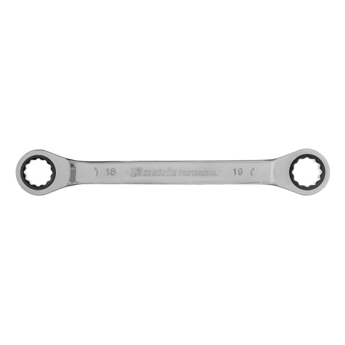 Ключ накидной трещоточный, 18 х 19 мм, CrV, зеркальный хром Matrix Professional купить в Москве с доставкой по всей России | ProtosMarket.ru