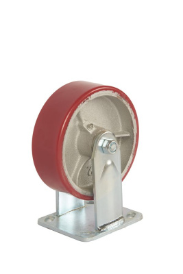 Колесо большегрузное неповоротное FCp 63 150 мм полиуретановое (F) купить в Москве с доставкой по всей России | ProtosMarket.ru