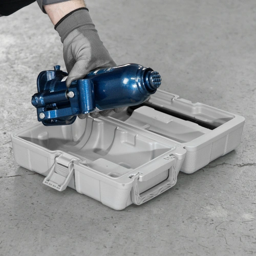 Домкрат гидравлический бутылочный, 6 т, h подъема 207-404 мм, в пластиковом кейсе Stels купить в Москве с доставкой по всей России | ProtosMarket.ru