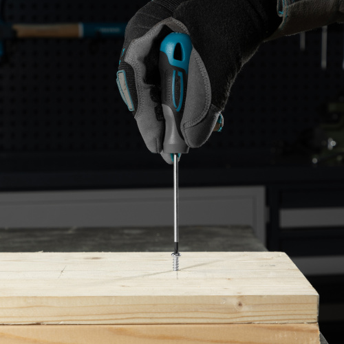 Отвертка PZ0 x 75 мм, S2, трехкомпонентная ручка Gross по ценам производителя в Казани с доставкой по всей России