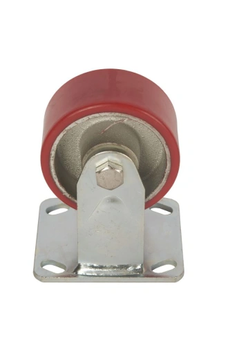 Колесо большегрузное неповоротное FCp 46 100 мм полиуретановое (F) по ценам производителя в Казани с доставкой по всей России