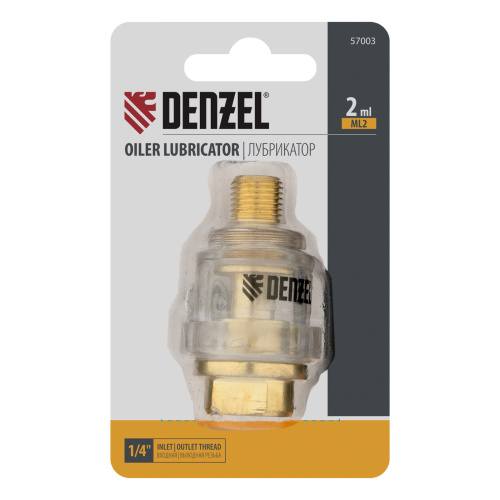 Лубрикатор ML2, 10 бар, 1/4" Denzel по ценам производителя в Казани с доставкой по всей России