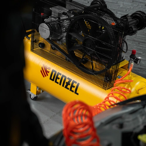 Компрессор воздушный рем. привод BCV 4000-T/200, 4,0 кВт, 200 литров, 690 л/мин Denzel по ценам производителя в Казани с доставкой по всей России