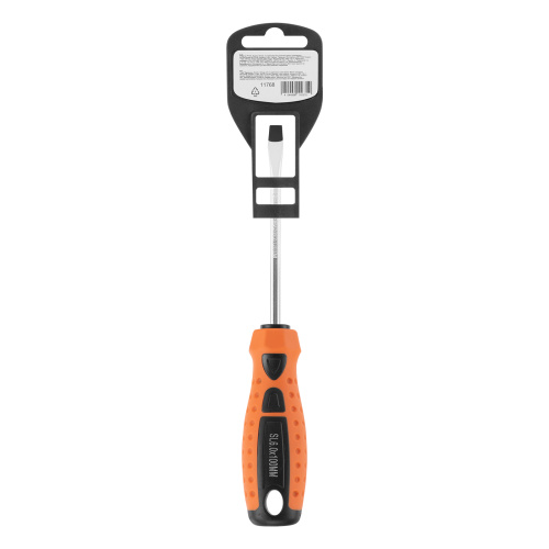 Отвертка "Point", SL6 х 100 мм, CS, двухкомпонентная рукоятка Sparta купить в Москве с доставкой по всей России | ProtosMarket.ru