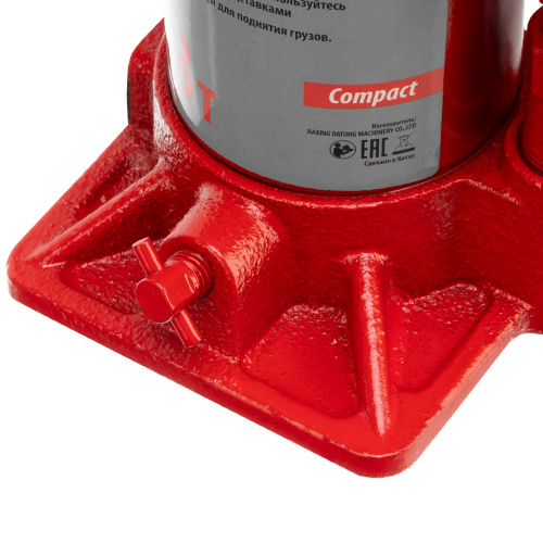 Домкрат гидравлический бутылочный 8 т, h подъема 180-350 мм Sparta Compact купить в Москве с доставкой по всей России | ProtosMarket.ru