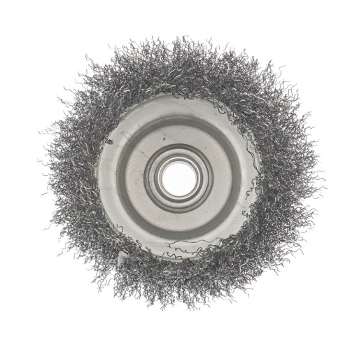 Щетка для УШМ, 100 мм, М14, "чашка", витая проволока Сибртех по ценам производителя в Казани с доставкой по всей России