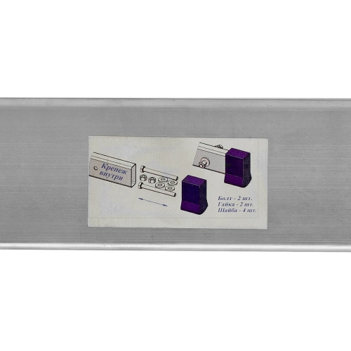 Лестница, 3 х 6 ступеней, алюминиевая, трехсекционная, Сибртех купить в Москве с доставкой по всей России | ProtosMarket.ru