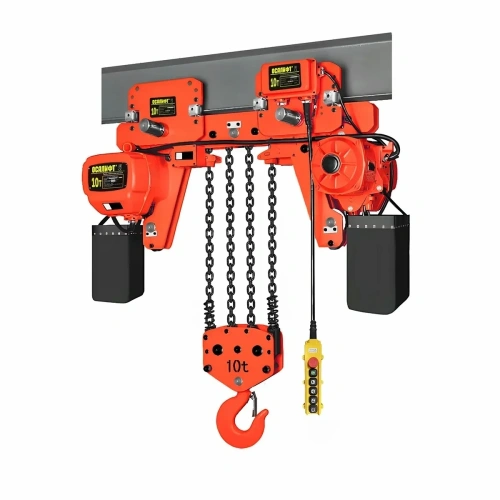 10т 9м УСВ таль цепная ТЭЦ OCALIFT 10-04LHS 380в передвижная односкоростная купить в Москве с доставкой по всей России | ProtosMarket.ru