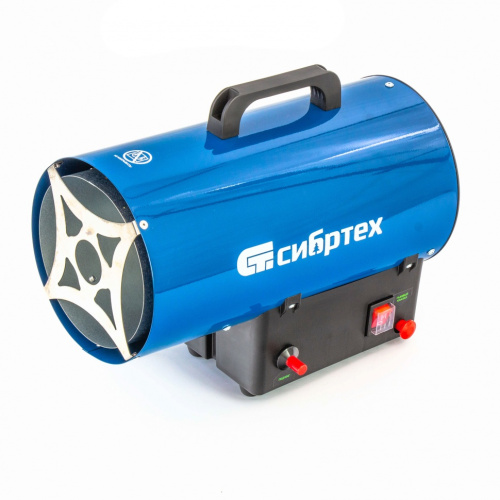 Газовая тепловая пушка СТГ-15, 15 кВт, 500 м3/ч, пропан-бутан Сибртех по ценам производителя в Казани с доставкой по всей России