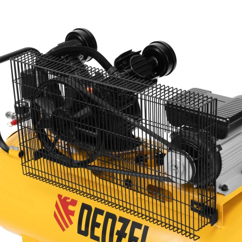 Компрессор воздушный BCV2200/100, ременный привод, 2.2 кВт, 100 литров, 370 л/мин Denzel по ценам производителя в Казани с доставкой по всей России