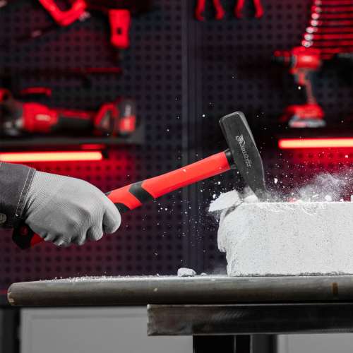 Молоток слесарный, 1000 г, фибергласовая обрезиненная рукоятка Matrix купить в Москве с доставкой по всей России | ProtosMarket.ru