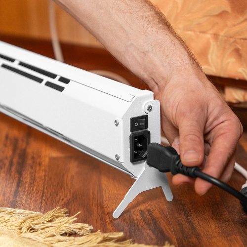 Конвектор электрический плинтусный ATRIC-450, 230 В, 450 Вт, ТЭН Denzel по ценам производителя в Казани с доставкой по всей России