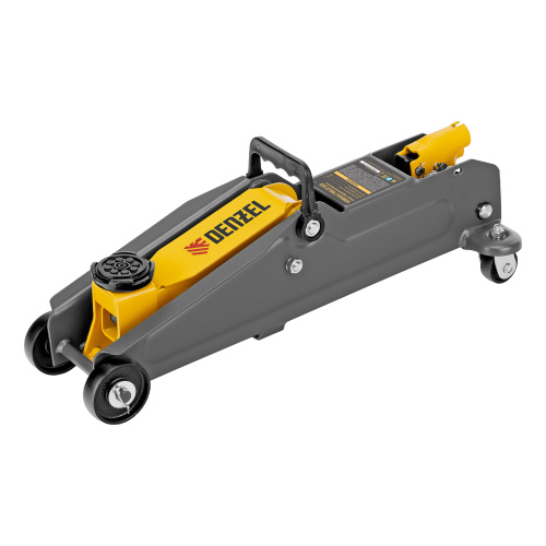 Домкрат гидравлический подкатной, 2 т, 135-385 мм Denzel по ценам производителя в Казани с доставкой по всей России