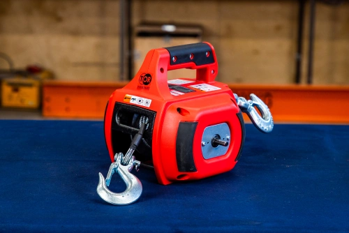 Лебедка под шуруповерт переносная TOR SQ-500 225 кг 12 м по ценам производителя в Казани с доставкой по всей России