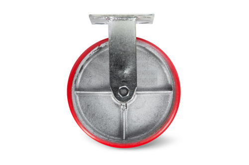 Колесо большегрузное неповоротное FCp 85 250 мм полиуретановое (F) купить в Москве с доставкой по всей России | ProtosMarket.ru