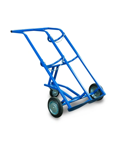 Тележка для баллонов пропан + кислород TOR ТГК-П, 2 баллона (250 резина + 160 поворотное) купить в Москве с доставкой по всей России | ProtosMarket.ru