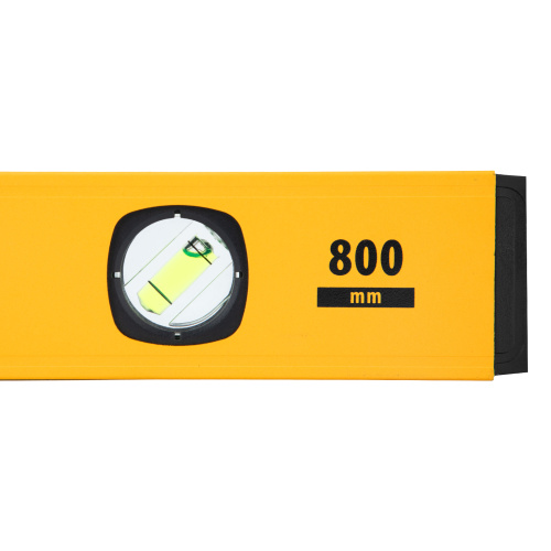 Уровень алюминиевый, магнит, фрезерованный, 3 глазка (1 зеркал.) 0,5 мм/м, 800 мм Denzel по ценам производителя в Казани с доставкой по всей России