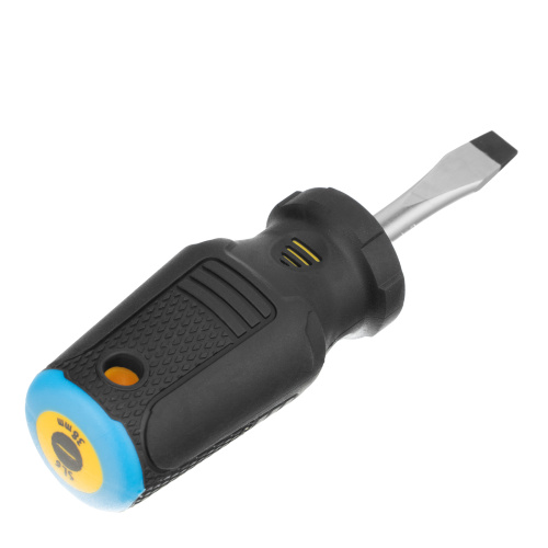 Отвертка SL6x38 мм, CrV, трехкомпонентная рукоятка Denzel по ценам производителя в Казани с доставкой по всей России