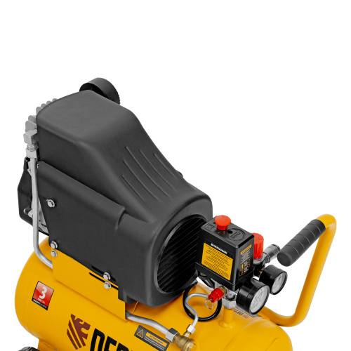 Компрессор воздушный DLC1300/24 безмасляный 1.3 кВт, 24 литра, 206 л/мин Denzel купить в Москве с доставкой по всей России | ProtosMarket.ru