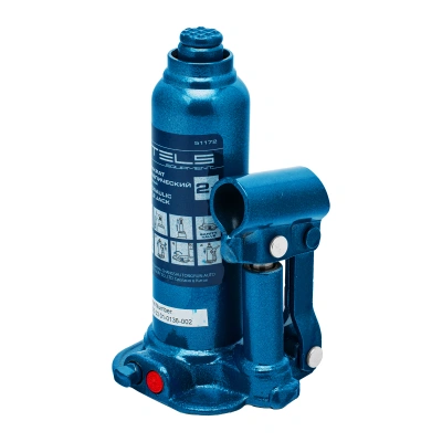 Домкрат гидравлический бутылочный, 2 т, h подъема 178-338 мм, в пластиковом кейсе Stels купить в Москве с доставкой по всей России | ProtosMarket.ru