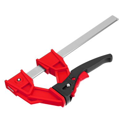 Струбцина реечная быстрозажимная, усиленная, пластиковый корпус рычажно-храповой механизм, 200 х 100 х 351 мм, штанга 5 х 22 мм Matrix купить в Москве с доставкой по всей России | ProtosMarket.ru