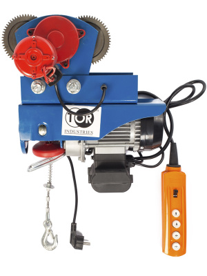 С ТЕЛЕЖКОЙ таль электрическая TOR PA 600/1200 кг 12/6 м (серия N)* купить в Москве с доставкой по всей России | ProtosMarket.ru