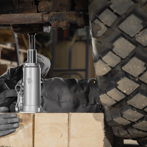 Домкрат гидравлический бутылочный, 8 т, h подъема 230-457 мм Matrix купить в Москве с доставкой по всей России | ProtosMarket.ru