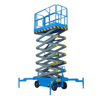 Подъемник ножничный самоходный 500 кг 6/8 м TOR SJY-0,5-6 DC аккумуляторный по ценам производителя в Казани с доставкой по всей России