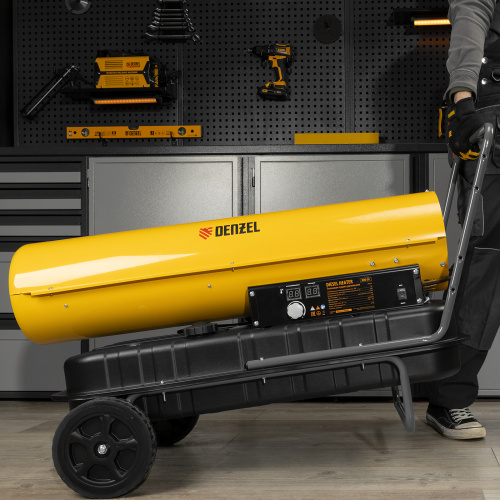Дизельная тепловая пушка DHG-50, 50 кВт, 1100 м3/ч, прямой нагрев Denzel по ценам производителя в Казани с доставкой по всей России