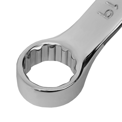 Ключ комбинированный, 19 мм, CrV, матовый хром Matrix купить в Москве с доставкой по всей России | ProtosMarket.ru