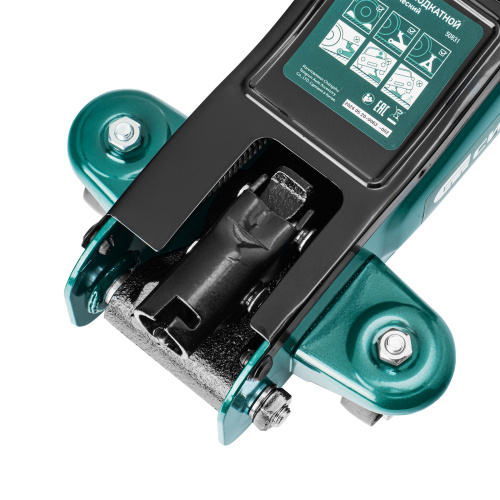 Домкрат гидравлический подкатной, 2 т, 85-330 мм, низкий подхват, в пласт. кейсе Сибртех по ценам производителя в Казани с доставкой по всей России