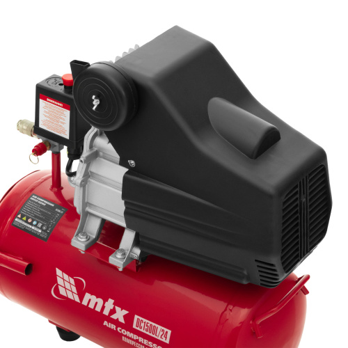 Компрессор воздушный DC1500L/24, 1,5 кВт, 24 л, 210 л/мин MTX купить в Москве с доставкой по всей России | ProtosMarket.ru
