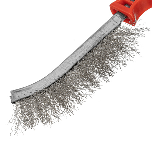 Щетка металлическая фосфатированная, пластиковая ручка Matrix по ценам производителя в Казани с доставкой по всей России