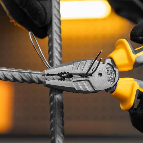 Плоскогубцы комбинированные 180 мм, трехкомпонентные рукоятки Denzel купить в Москве с доставкой по всей России | ProtosMarket.ru