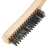 Щетка зачистная четырехрядная, закаленная прямая проволока с деревянной ручкой Сибртех по ценам производителя в Казани с доставкой по всей России