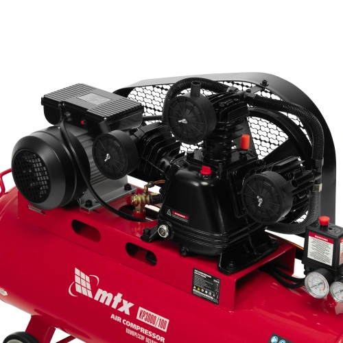 Компрессор воздушный ременный привод КР3000/100  3,0 кВт, 100 литров, 510 л/мин МТХ по ценам производителя в Казани с доставкой по всей России