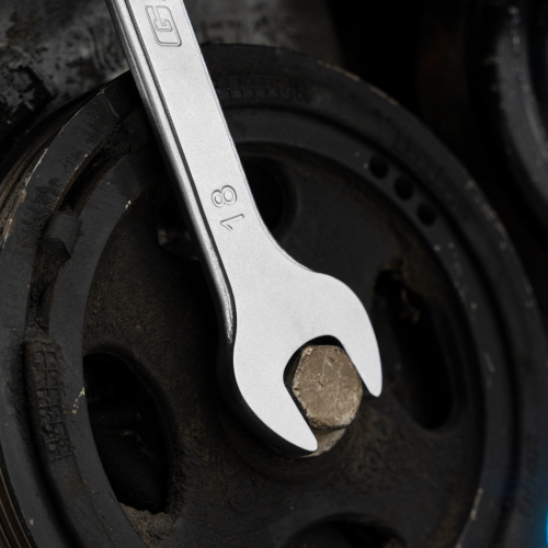 Ключ комбинированный трещоточный, 18 мм, количество зубьев 100 Gross купить в Москве с доставкой по всей России | ProtosMarket.ru