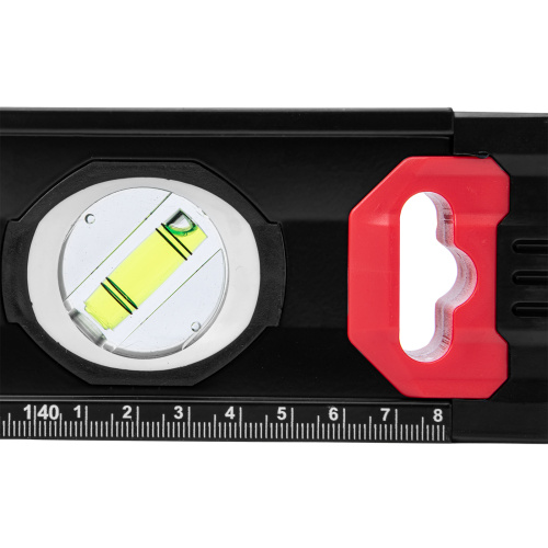 Уровень алюминиевый, усиленный, фрезерованный, 3 глазка, двухкомпонентные рукоятки, 1500 мм Matrix купить в Москве с доставкой по всей России | ProtosMarket.ru