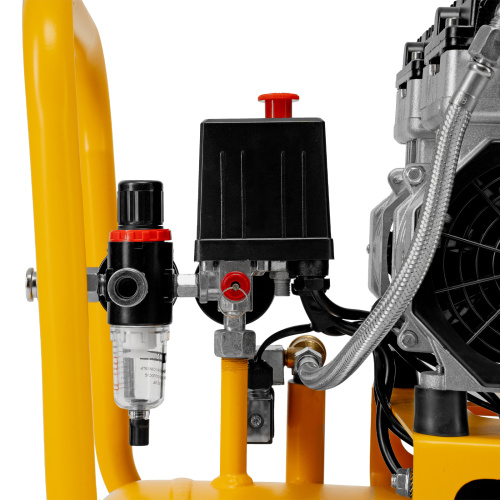 Компрессор безмасляный, малошумный DLS 1500/50, 1500 ВТ, 2x750, 50 л, 260 л/мин Denzel купить в Москве с доставкой по всей России | ProtosMarket.ru