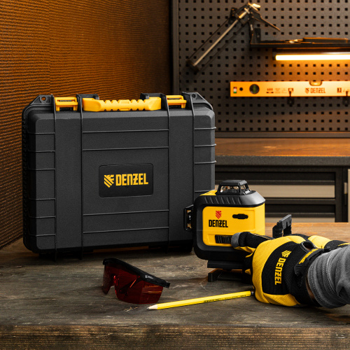 Лазерный уровень мультипризменный LX 360-2 Red, 30 м, 635 нм, аккумулятор Li 2800 мАч, резьба 5/8" Denzel купить в Москве с доставкой по всей России | ProtosMarket.ru