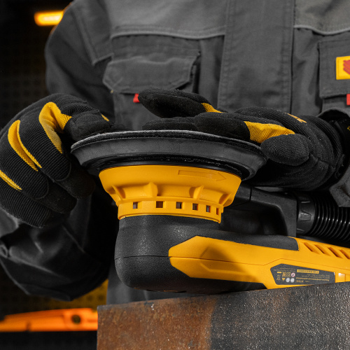 Машина шлифовальная орбитальная бесщет OS-150-BL, 350 Вт, 4000-10000 об/мин Denzel по ценам производителя в Казани с доставкой по всей России