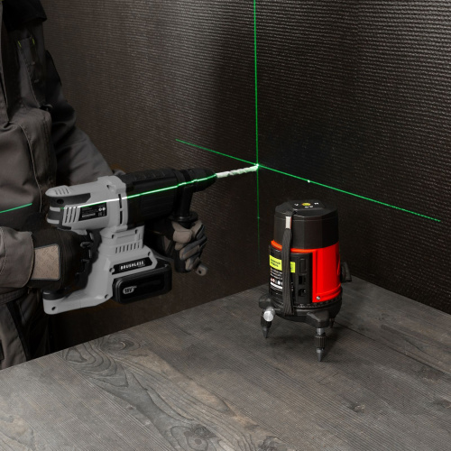 Лазерный уровень CRX-30G, 30 м, зеленый луч, батарейки, резьба 5/8" MTX по ценам производителя в Казани с доставкой по всей России