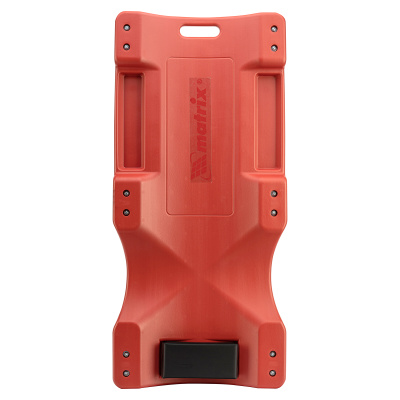 Лежак ремонтный на шести колесах, 1000 х 475 х 128 мм, пластиковый Matrix купить в Москве с доставкой по всей России | ProtosMarket.ru