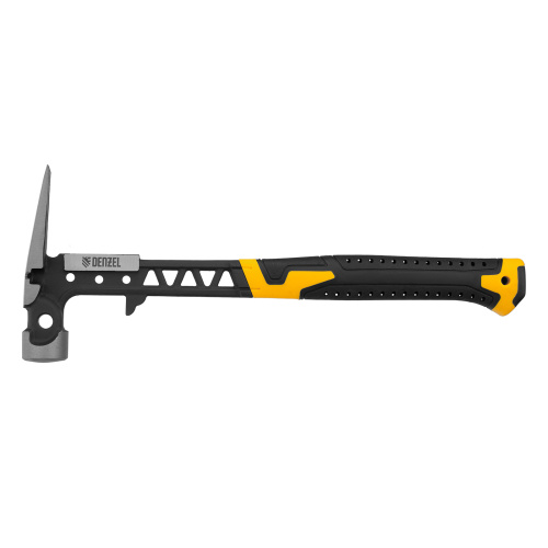 Молоток строительный 450 г, цельнокованый,боек с магнитом, двухкомп. обрезин. рук-ка Denzel купить в Москве с доставкой по всей России | ProtosMarket.ru