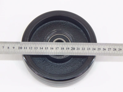 Колесо полиуретан 150х50 мм с подшипником для тележек гидравлических BFWL/BFL10/BFL15 купить в Москве с доставкой по всей России | ProtosMarket.ru