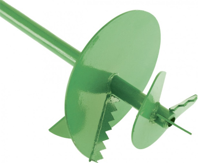 Бур садовый шнековый, 1085 мм, диаметр 400 мм, Сибртех купить в Москве с доставкой по всей России | ProtosMarket.ru