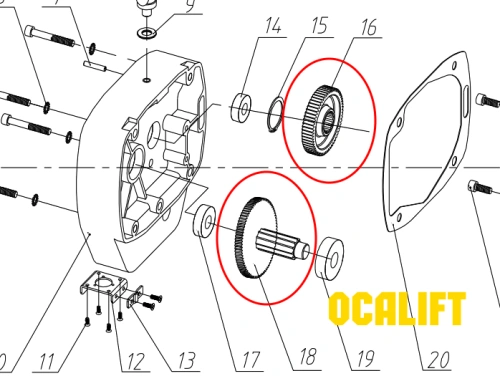 Редукторная пара 0201/0302 купить в Москве с доставкой по всей России | ProtosMarket.ru
