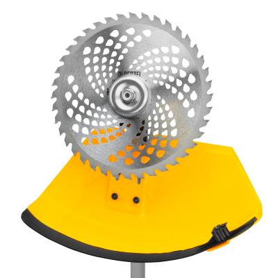 Триммер бензиновый DT-52E, 52 см3, неразъемная штанга, электростартер, состоит из 2 частей Denzel купить в Москве с доставкой по всей России | ProtosMarket.ru