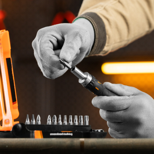 Отвертка реверсивная с набором бит, CrV, 12 шт, Sparta купить в Москве с доставкой по всей России | ProtosMarket.ru