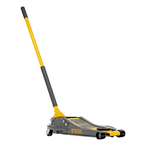 Домкрат гидравлический подкатной, 3 т, 75-500 мм, быстрый подъем, низкий подхват, проф. Denzel по ценам производителя в Казани с доставкой по всей России